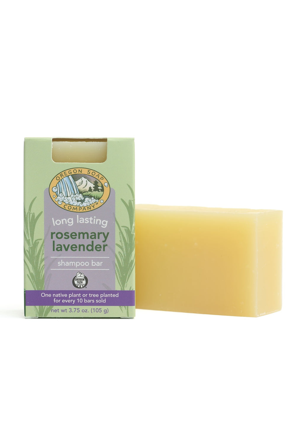 Shampoo Bar - Rosemary Lavender:  All Natural. Certified Organic. Non-toxic Bar Soap