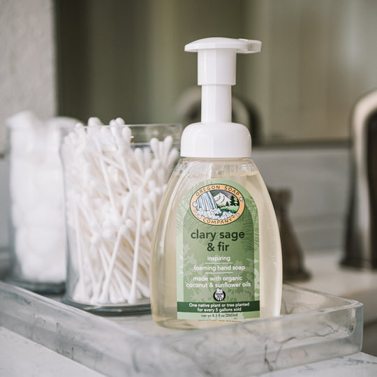 Clary Sage & Fir Foaming All Natural Organic Hand Wash
