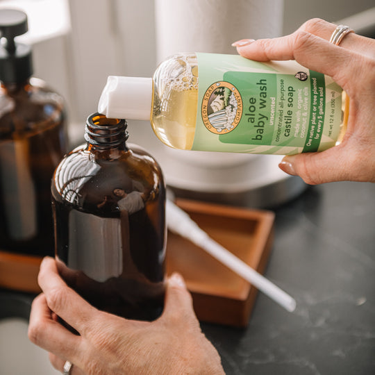 Aloe Baby Wash Liquid Organic Castile Soap