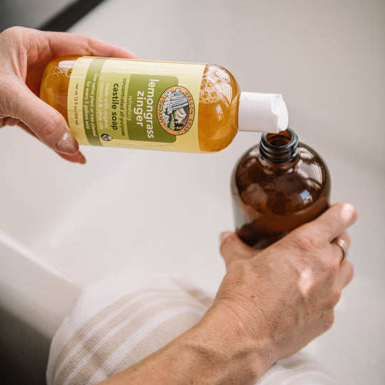 Lemongrass Zinger Liquid Organic Castile Soap