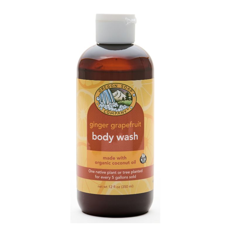 Ginger Grapefruit Natural Organic Body Wash