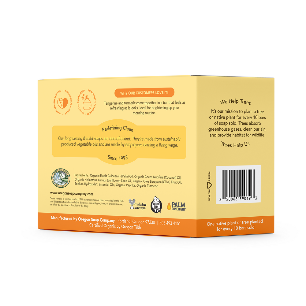 Mama Mia's Glow Organic Bar Soap, 4-pack