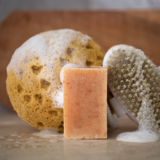 Mama Mia's Glow Organic Bar Soap, 4-pack
