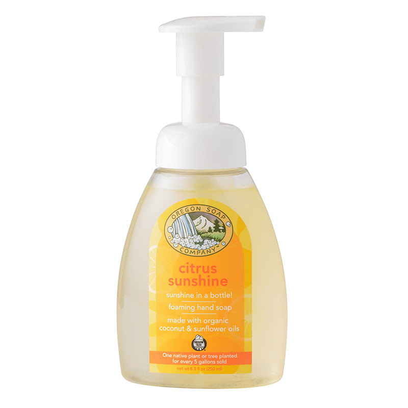 Citrus Sunshine Foaming All Natural Organic Hand Wash